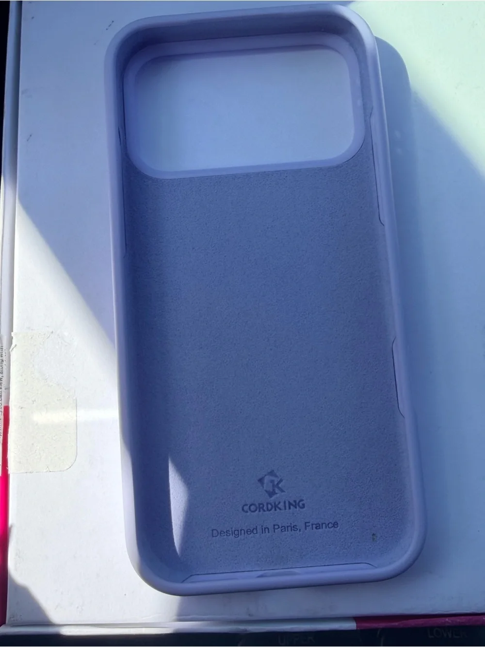 Cordking for iPhone 17 Pro Max Case, Silicone Lilac Silicone